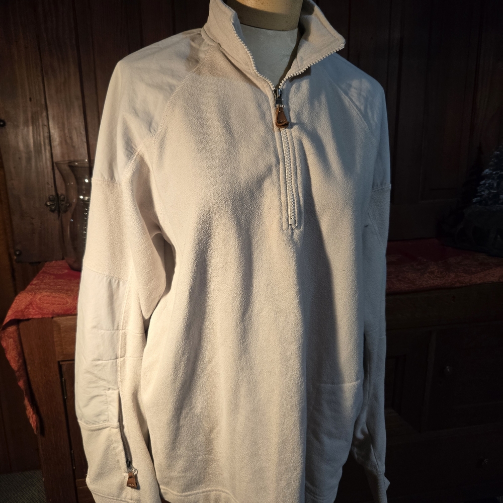 Puma Cream Quarter-Zip Jacket